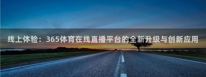线上体验：365体育在线直播平台的全新升级与创新应用